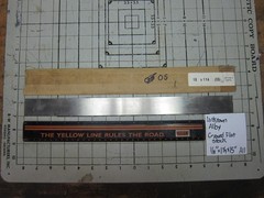 Unknown Alloy Ground Tool Steel Flat Stock 1/8″ x 1 1/4″ x 15″