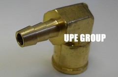 1/4 HOSE BARB ELBOW X 1/4 FEMALE NPT Brass Pipe Fitting Gas Fuel Water Air