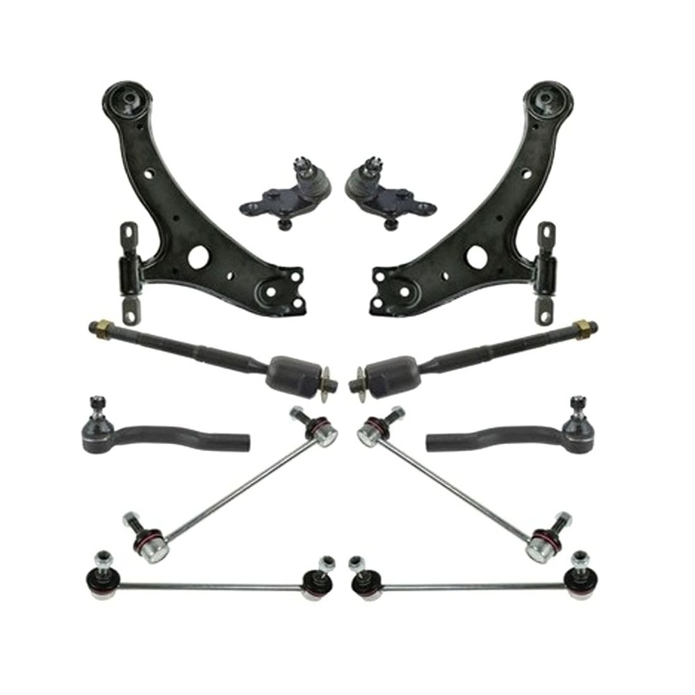 Control Arm Tie Rod Sway Bar End Link Kit Lexus Toyota Camry 07-11 K620334 06080