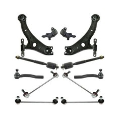 Control Arm Tie Rod Sway Bar End Link Kit Lexus Toyota Camry 07-11 K620334 06080