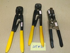ETC RMT 19803-1020 2749CC RHT-AFIFG Crimpers 3 pieces in LOT # 33