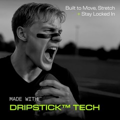 DRIP Strips Pro-Grade Eye Black Stickers, 24 Pack, Natural Flex & Stretch Eye…