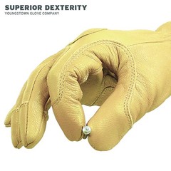 Youngstown Protective Work Gloves XX Large Tan Ergonomic Dexterity Safety Rated