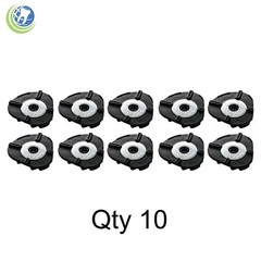 10 WHIPMIX MAGNETIC MOUNTING DISPOSABLE ARTICULATING PLATES OBLONG ARTICULATOR