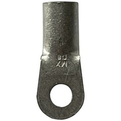 (100) Non-Insulated 8 Gauge #8 Ring Stud Terminal Uninsulated Wire Connector USA