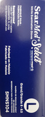 StarMed Select Nitrile Exam Gloves Large SMNS104, 1000/Case
