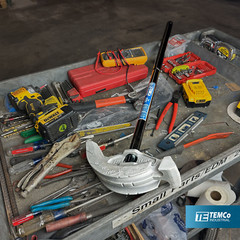 TEMCo 2 in 1 Conduit Bender – for 1/2″ & 3/4″ EMT