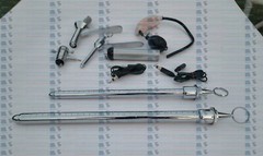 Sigmoidoscope Set & Proctoscope Anoscope & Tube Obturator Surgical Sigmoidoscopy