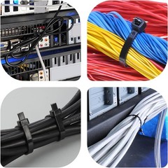 2000 Pack 12″ Cable Ties – 45 LBS Tensile Strength