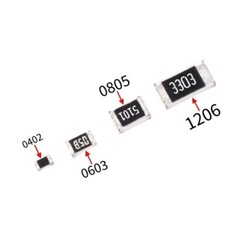 10 pcs 0603 0805 1206 SMD Resistors Kit 1 ohm-1m ohm Choose From 33 Values SMT