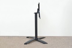 black premium aluminium flip top table base dining restaurant cafe pub folding