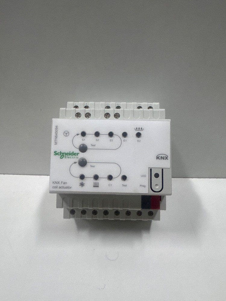 Schneider MTN645094 KNX fan coil actuator REG-K, light grey