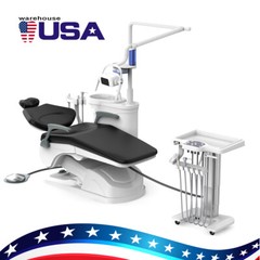 Dental Unit Chair Computer Controlled DC Motor Integral Doctor Stool TJ2688-A1-1