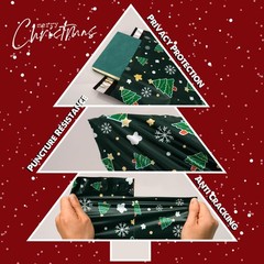 Christmas Poly Mailer 10×13 Inch 100 Pcs, Waterproof Shipping Bags for Clothi…