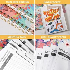 Monthly Planner 2026-2028 – 2 Year Planner 2026-2028, July 2026 – June 2028, 2 Y