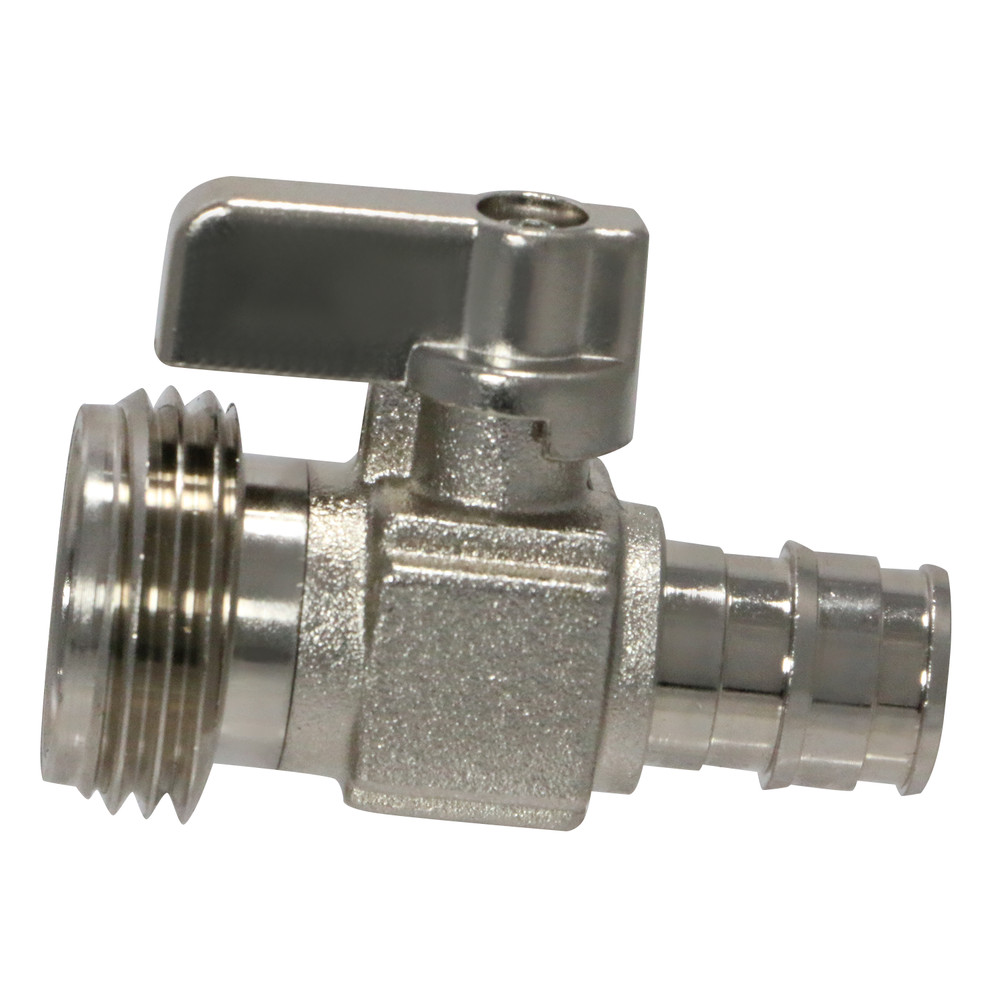 1 Pack XFITTING 1/2″ Pex A X 3/4″ GHT Valve , Expansion Garden Valve , F1960