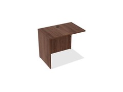 Lorell Laminate Return 35″x24″x29-1/2″ Walnut 34400