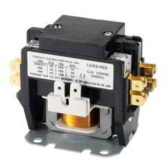 120V AC Contactor 2 Pole 40 Amp Heavy Duty HVAC Pump Compressor Relay