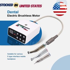 Dental Brushless LED Electric Micro Motor /1:5 Increasing Handpiece Lab Tools US