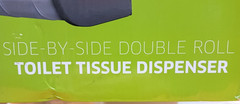 Toilet Paper Dispenser – Alpine – Commercial – Double Roll – ALP452-GRY – NEW