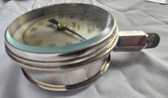 Pressure Gauge – Crosby Test Gauge, Boston USA – Lbs. per Sq Inch – 200 lb. max