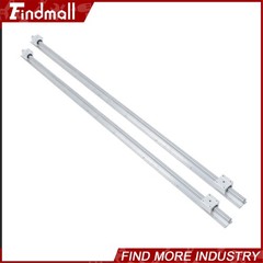 Findmall 2 pcs SBR20-1500mm Linear rail 4 piece SBR20UU Brass Router Block