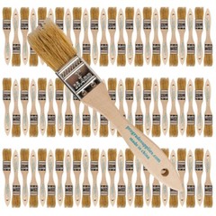 96 Pack – 1″ Chip Brushes for Paints, Stains, Varnishes, Glues & Gesso