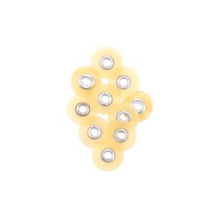 100pcs Dental Composite Finishing Polishing Discs 9.5mm/12.7mm