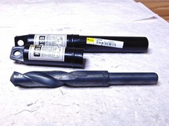 Interstate HSS S&D Reduced Shank Drill Bit 43/64 Dia 6″OAL Qty-2 01340439