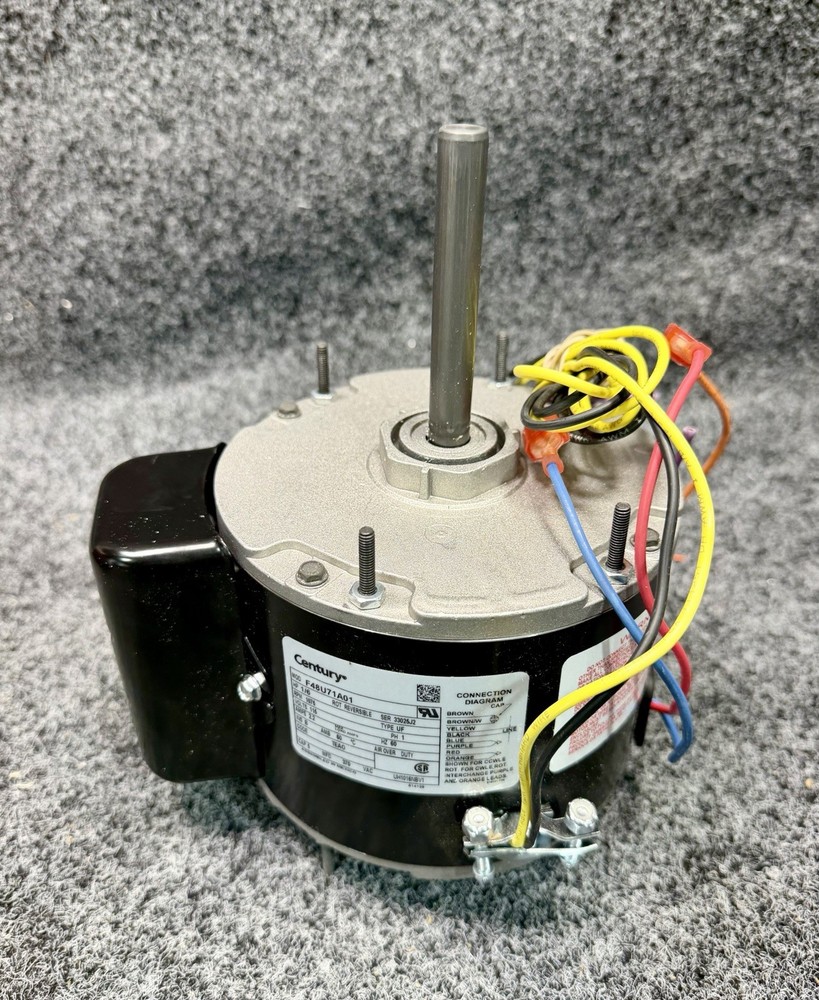 Century UH1016NBV1 F48U71A01 Unit Heater Motor 115V, 1075 RPM, 1/6 HP
