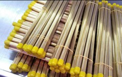100Pcs Ø0.70-Ø1.40 X400 mm CNC EDM Drilling Electrodes Single Channel Brass Tube