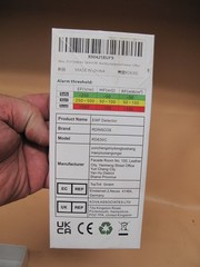 Rdinscos emf detector detect 3 types of electromagnetic radiation field