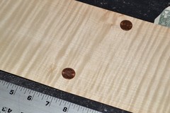 Maple Raw Wood Veneer Sheet 6 x 24 inches 1/42nd 7717-40