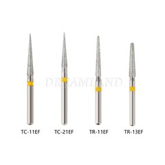 5pc/pack Dental FG Diamond Burs for High Speed Handpiece Friction Grip 1.6MM Bur