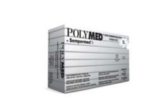Polymed Latex Gloves- X-LARGE 900/case Powder-Free, Micro-rough Textured surface