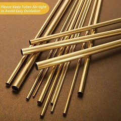 Brass Tube 1mm 2mm 3mm 4mm 5mm 6mm 7mm 8mm 9mm 10mm 11mm 12mm 13mm O.D. x 300mm