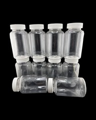 10 💥 16oz/ 500ml Plastic Sample Bottles Child Proof Lids 📦 Honey jars