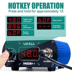 YIHUA 948DB+ II T12 Soldering Station 959D-II Hot Air Desoldering Rework Station