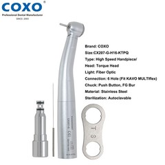 COXO Dental High Speed Fiber Optic Turbine Handpiece KaVo Multiflex LUX Coupling