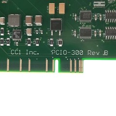 CC1 Inc. PCIO-300 Rev. B Computer I/O Card, PCI, DB25