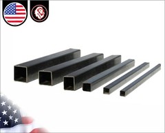 1-1/4″ Square Metal Tube – Mild Steel – 16 gauge – ERW – 12″ Long (1-ft)