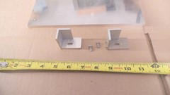 Aluminum plate 10-1/4″ x 10-1/4″ x point 385″ thick polished 1 side