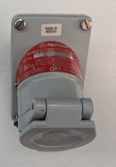 Appleton EFSR20232 20A 250V Explosion Proof Receptacle U-Line NEMA 6-20R Used