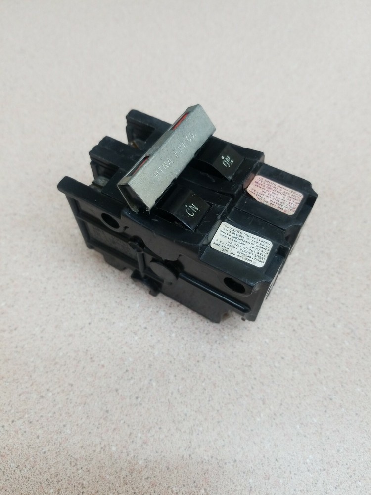  FEDERAL PACIFIC ELECTRIC NA240 2 POLE 40 AMP Type NA Circuit Breaker…