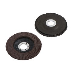 50 Pcs 4-1/2″×7/8″ 40 Grit Premium Zirconia Flap Disc Sanding Grinding Grey