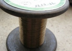 15,0 m. MANGANIN WIRE 0.20 mm .