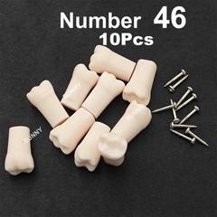 Dental Typodont Replacement Screw-in Teeth Model fit Kilgore NISSIN 200/500 Type