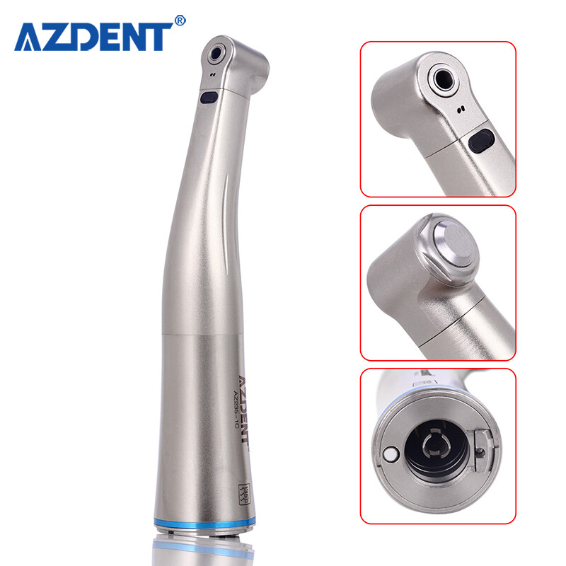 AZDENT Dental LED Brushless Electric Micro Motor /1:1 Fiber Optic LED Handpiece