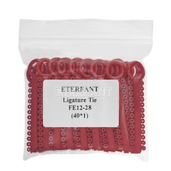 1040PCs ETERFANT Dental Orthodontic Ligature Ties Elastic Rubber Bands Brackets