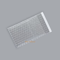 1000 PCS Small Bubble Bags 2.5″ x 3″ Inches_65 x 80+20mm Clear Packing Pouches